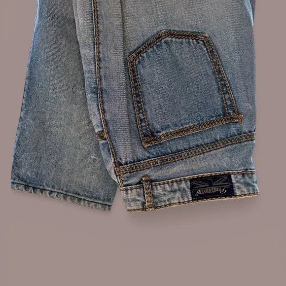 Pendleton Light Blue Patch Jeans - Picture 1 of 3